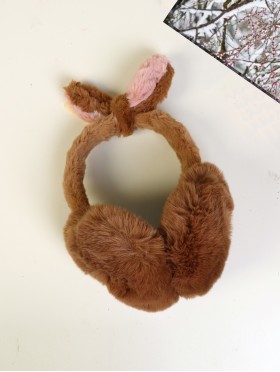 Bunny Ear Plush Earmuff